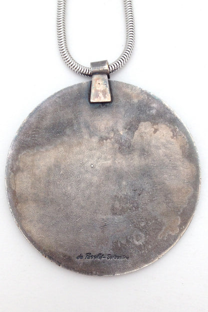 de Passille-Sylvestre big, bold pop art necklace