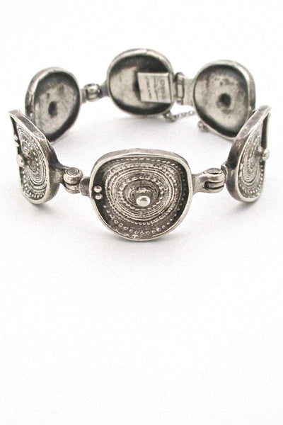 Jorma Laine panel link bracelet - silver