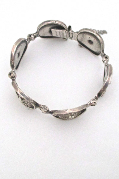 Jorma Laine panel link bracelet - silver