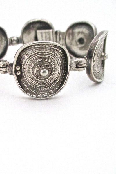 Jorma Laine panel link bracelet - silver