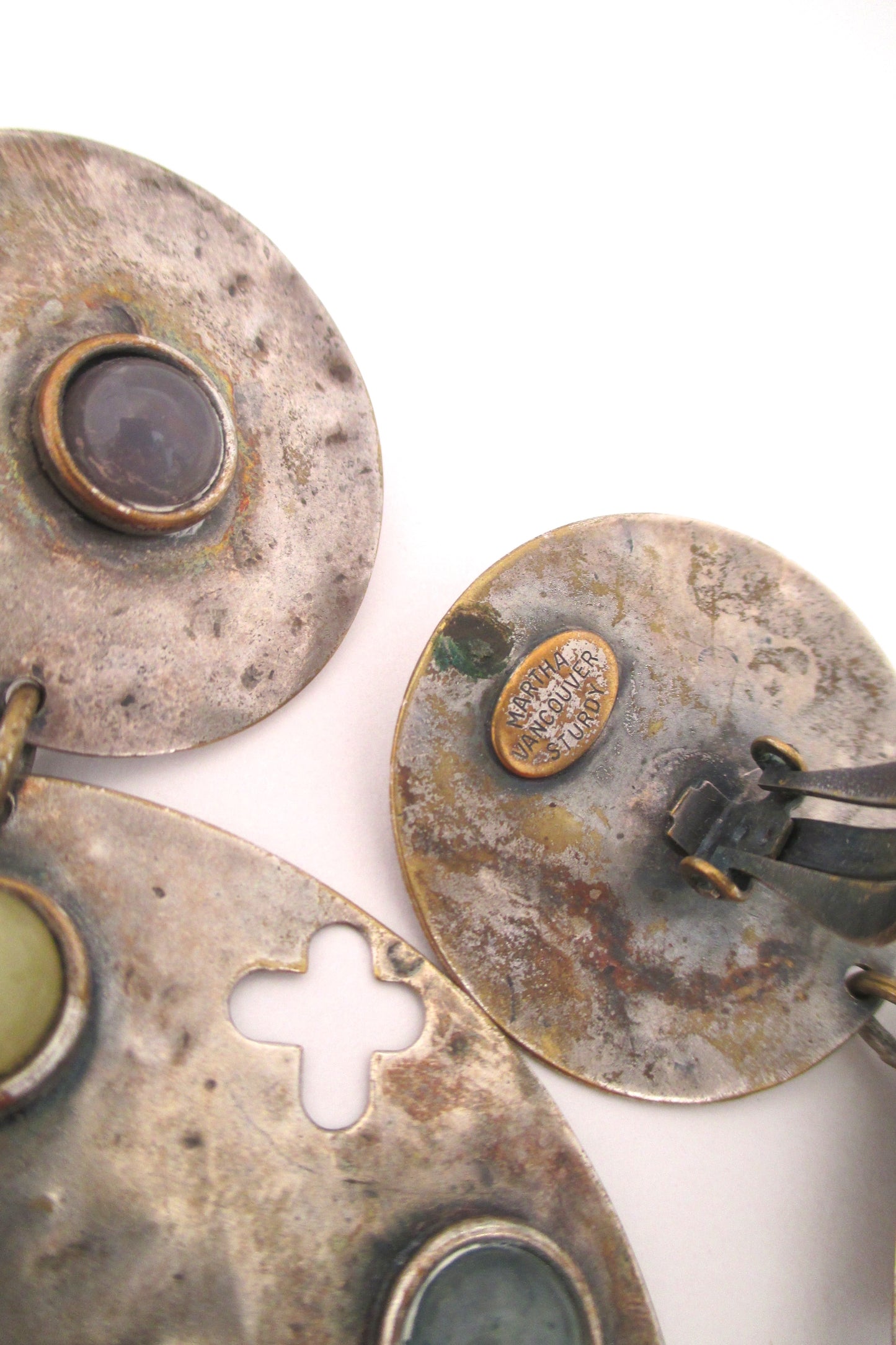 Martha Sturdy original 1980s large scale earrings
