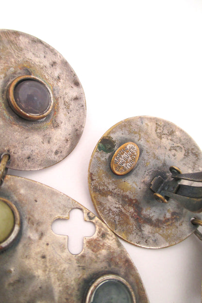 Martha Sturdy original 1980s large scale earrings