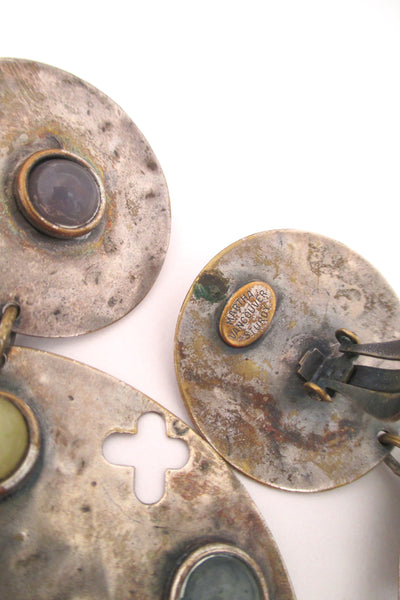 Martha Sturdy original 1980s large scale earrings