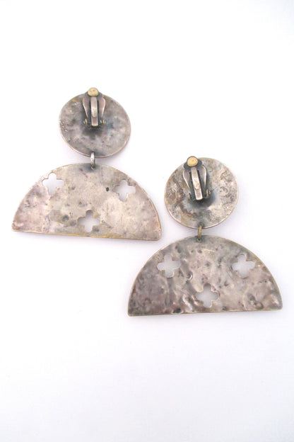 Martha Sturdy original 1980s large scale earrings