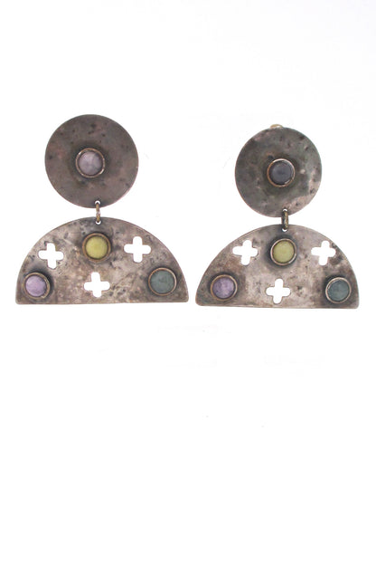 Martha Sturdy original 1980s large scale earrings