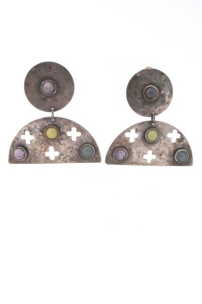 Martha Sturdy original 1980s large scale earrings