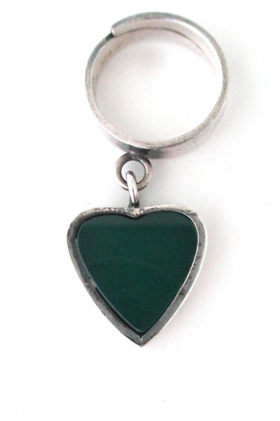 Matti Hyvarinen 'kinetic heart' ring