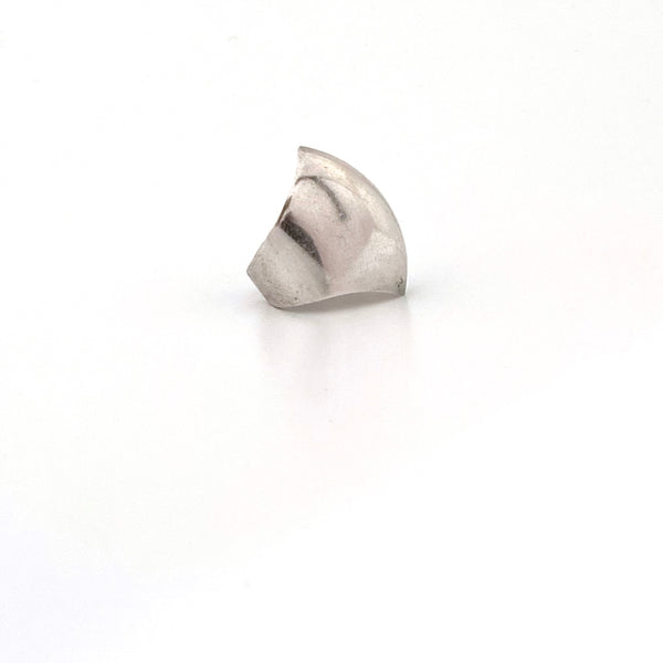 profile Bent Knudsen Bent K Denmark vintage silver ring 56 Scandinavian Modernist jewelry design