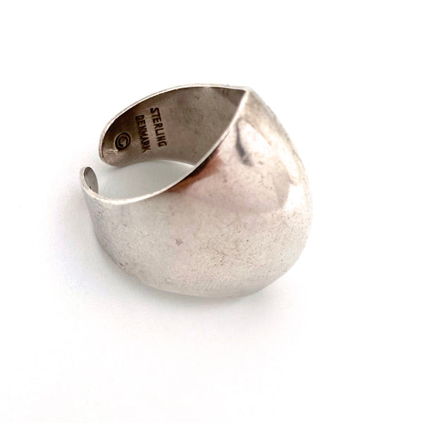 Bent Knudsen vintage silver ring #56