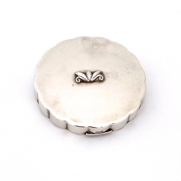 Georg Jensen USA sterling silver compact