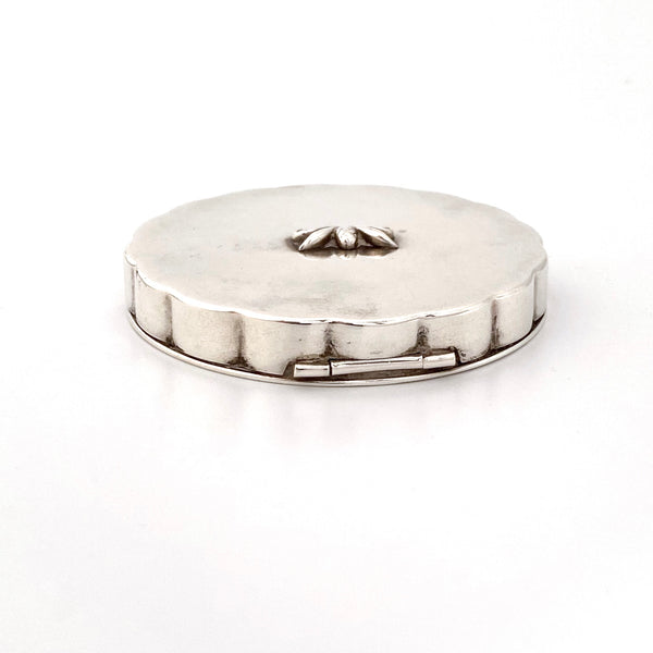 Georg Jensen USA sterling silver compact