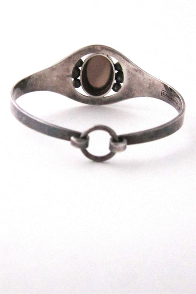 Erik Granit smoky quartz dome bracelet