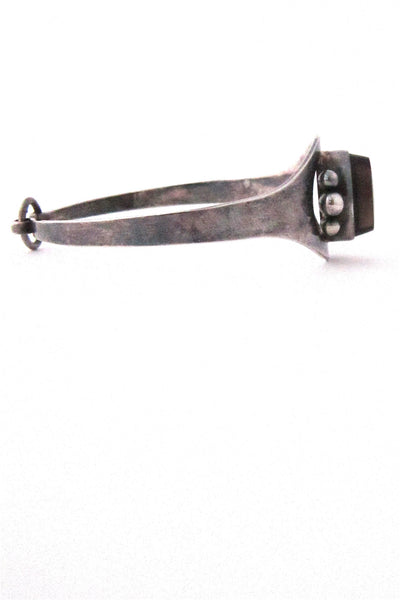 Erik Granit smoky quartz dome bracelet