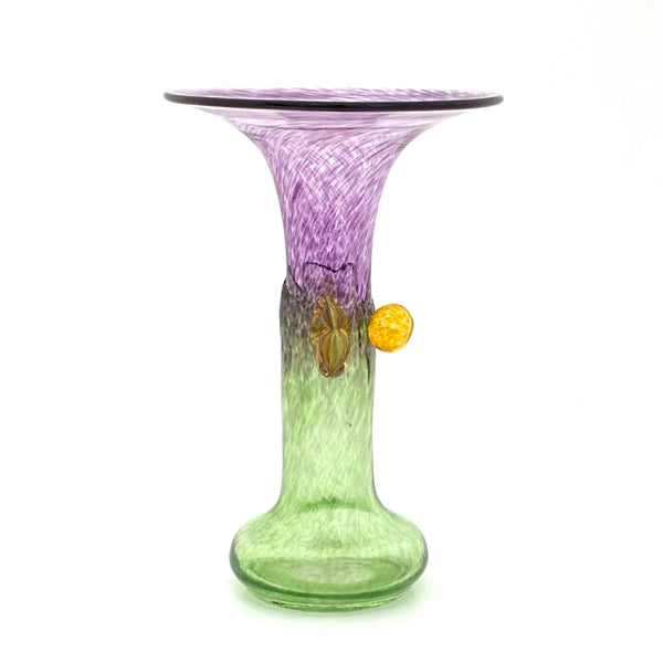 Kosta Boda Artist Collection 'Wind Pipe' bottle vase ~ Bertil Vallien