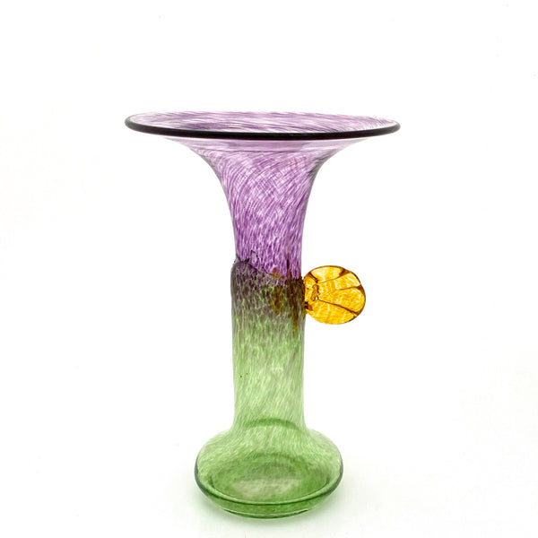 Kosta Boda Artist Collection 'Wind Pipe' bottle vase ~ Bertil Vallien