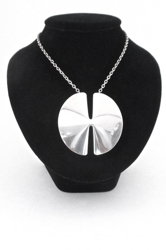 Georg Jensen large pendant necklace 337A ~ Nanna Ditzel