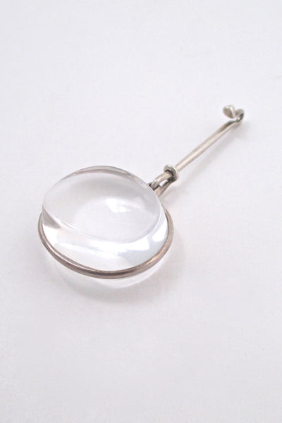 Vivianna Torun for Georg Jensen 'Dew Drop' neck ring & pendant