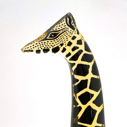Abraham Palatnik lucite yellow giraffe sculpture ~ large