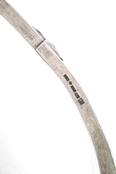 Kaunis Koru large silver & spectrolite collier by Olavi Wehmersuo