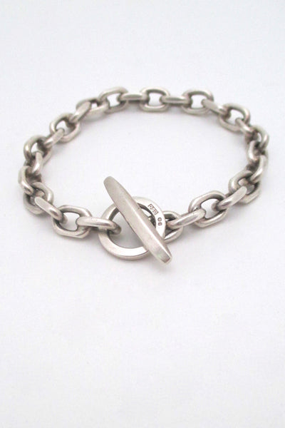 Randers Solvvarefabrik heavy chain link bracelet