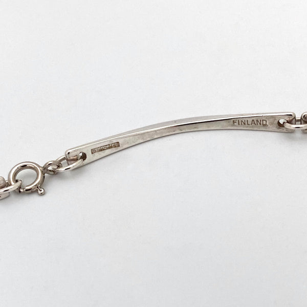Jaana Toppila Ikalainen Finland silver choker necklace