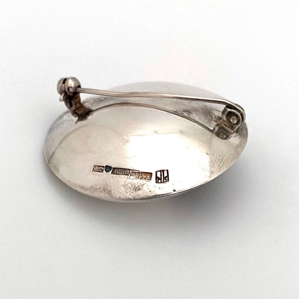 Kaunis Koru silver dimensional brooch ~ 1972