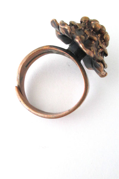 Pentti Sarpaneva bronze ring