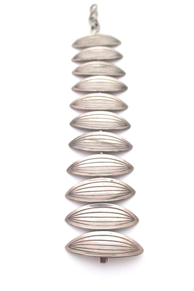 Aarre & Krogh vintage Modernist silver link bracelet