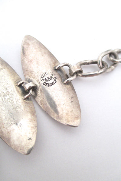Aarre & Krogh vintage Modernist silver link bracelet