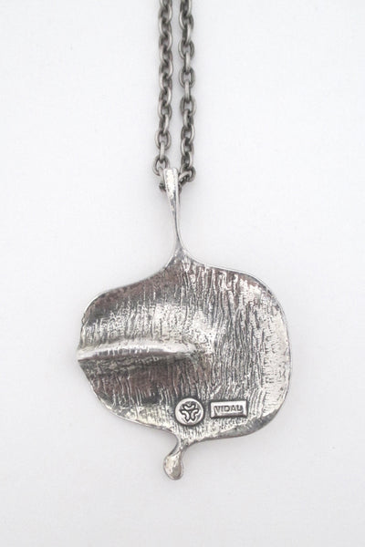 Guy Vidal 'fold' pendant necklace