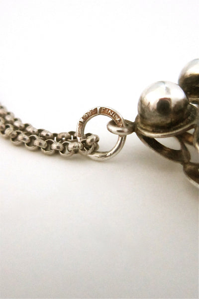 Kultaseppa Salovaara spheres necklace