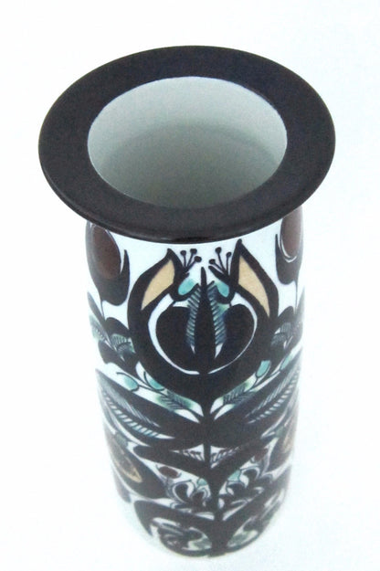 detail Royal Copenhagen Denmark Tenera flowers vase by Berte Jessen