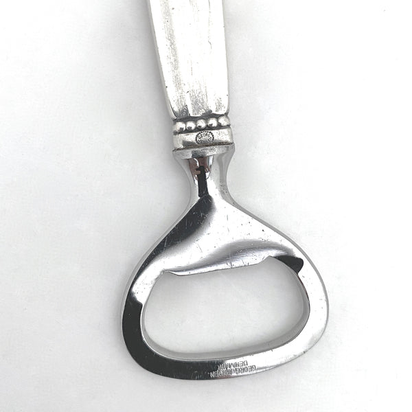 Georg Jensen 'Acorn' bottle opener ~ sterling silver