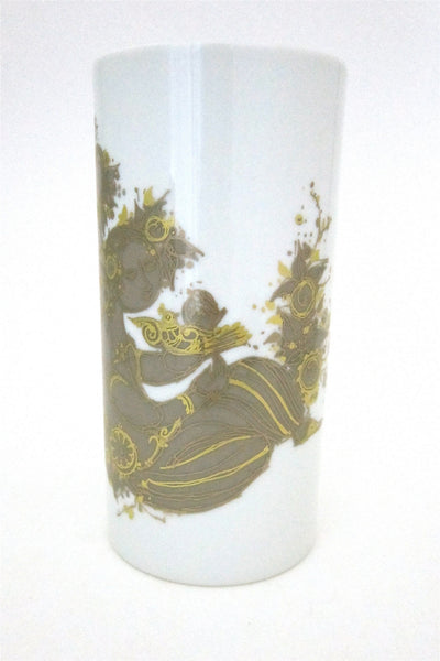 Wiinblad gold birds and girls vase