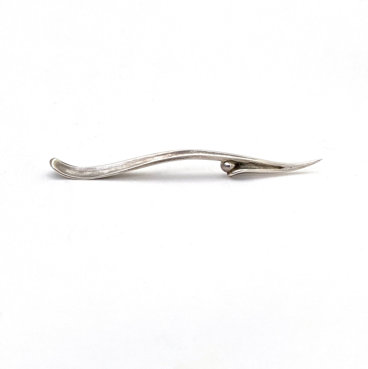 profile Georg Jensen Denmark vintage sterling silver nut cocktail pick Scandinavian design barware