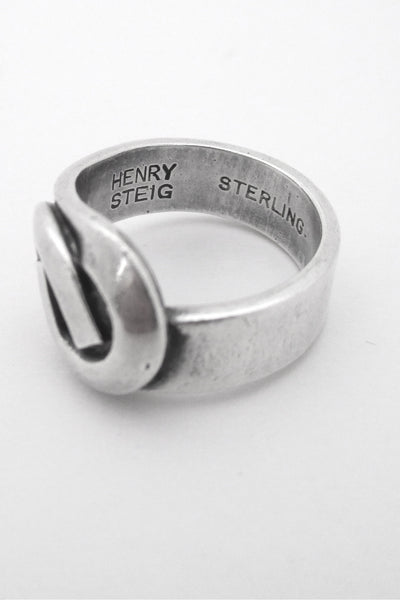 Henry Steig silver ring