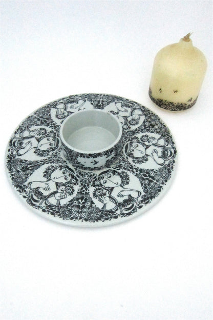 Bjorn Wiinblad original candle & holder