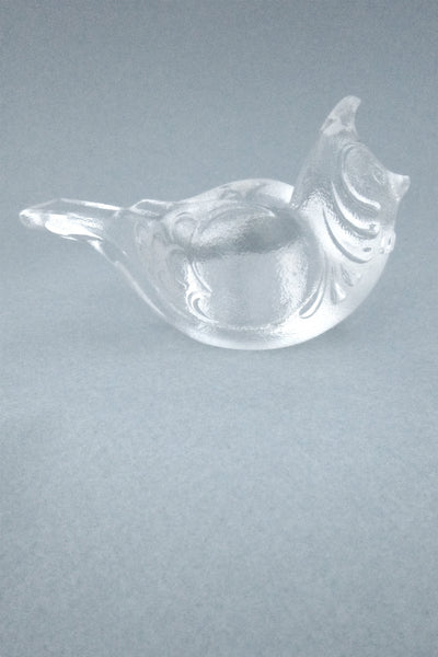 Bjørn Wiinblad for Rosenthal Studio Line glass bird candle holder