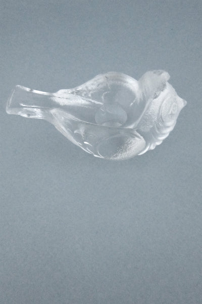 Wiinblad glass bird candle holder