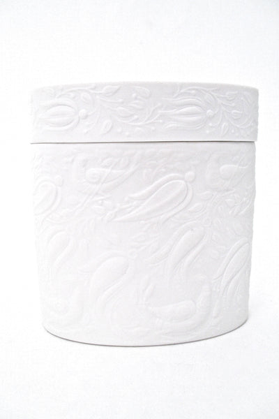 Rosenthal 'Studio Line' lidded box by Bjorn Wiinblad ~ birds & flowers