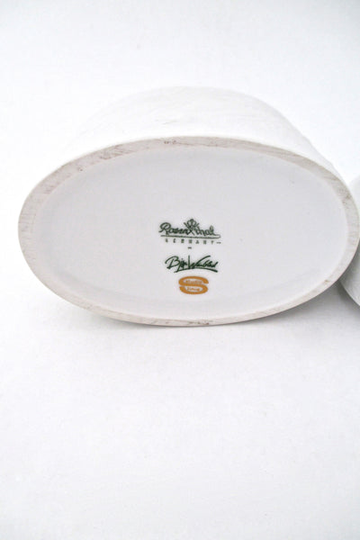 Rosenthal 'Studio Line' lidded box by Bjorn Wiinblad ~ birds & flowers