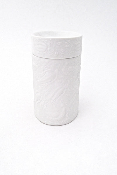 profile Bjorn Wiinblad for Rosenthal Germany vintage Studio Line porcelain lidded box