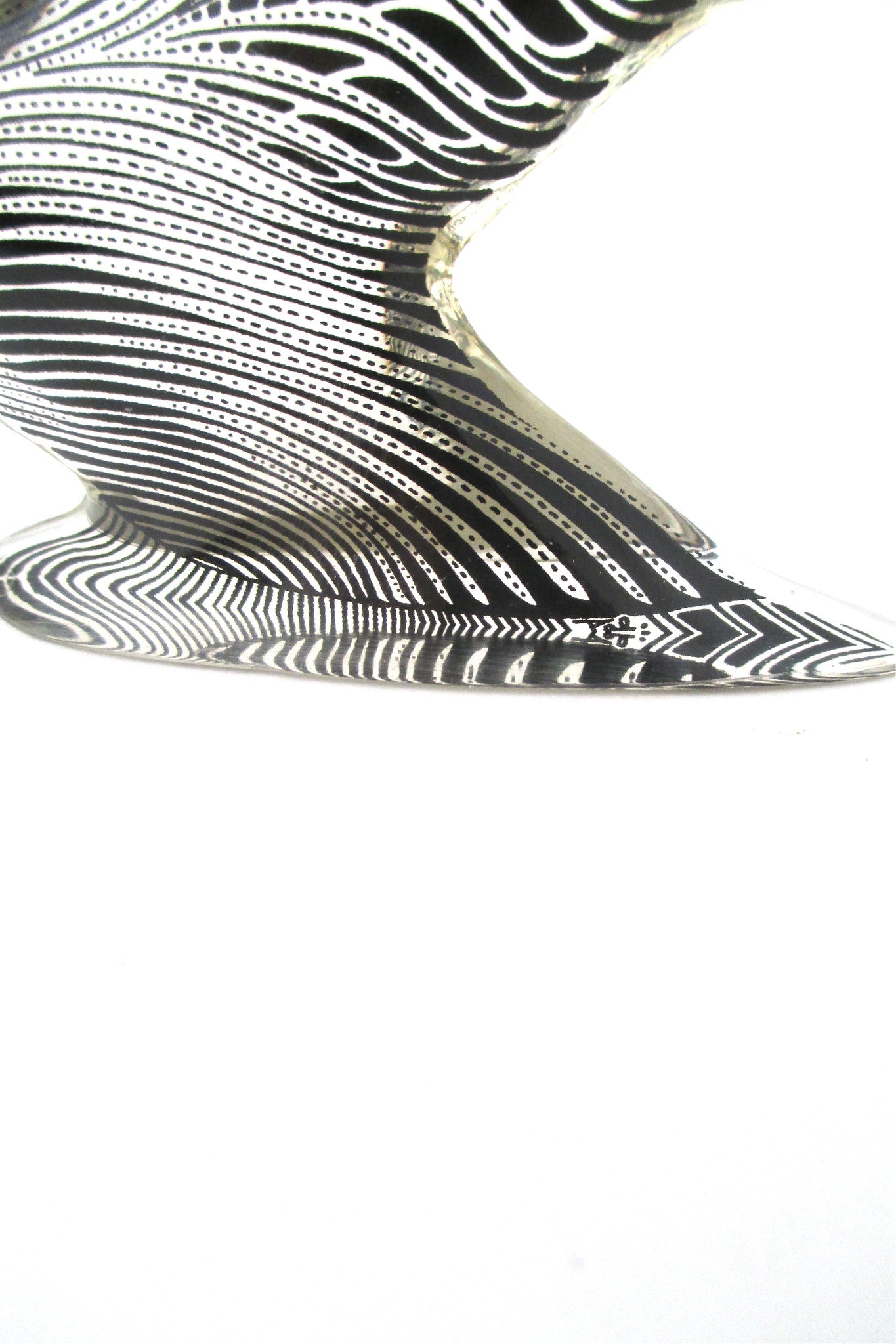 Palatnik acrylic pelican sculpture