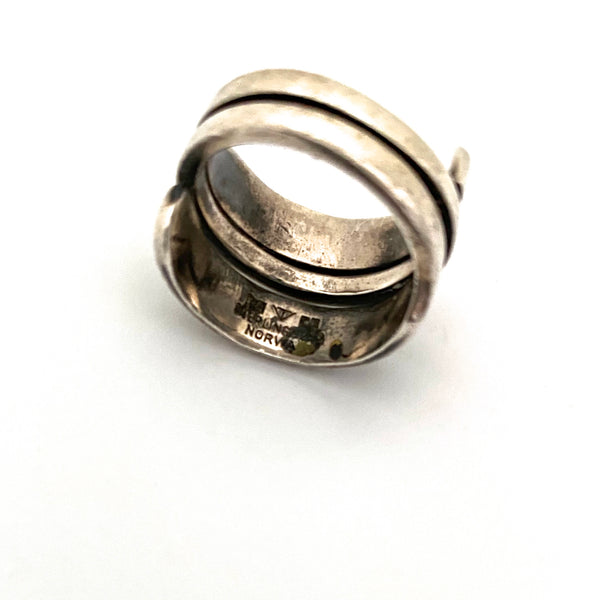 Plus Studios Norway Design silver ring ~ Tone Vigeland