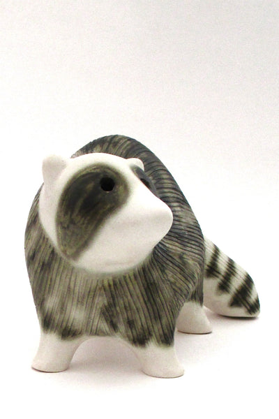 Strawberry Hill Pottery Canada large vintage ceramic raccoon sculpture