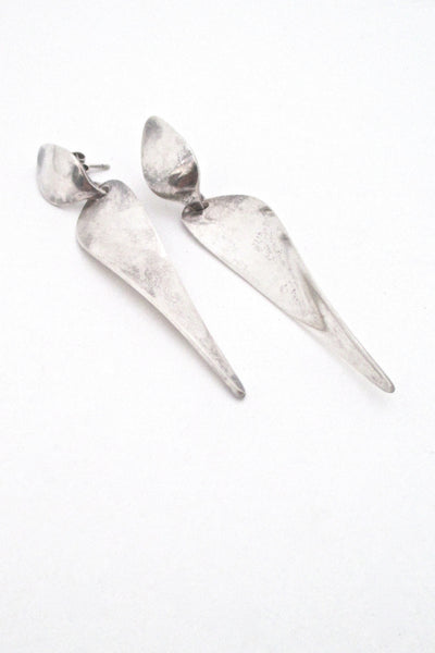 Georg Jensen long kinetic drop earrings 128A by Nanna Ditzel