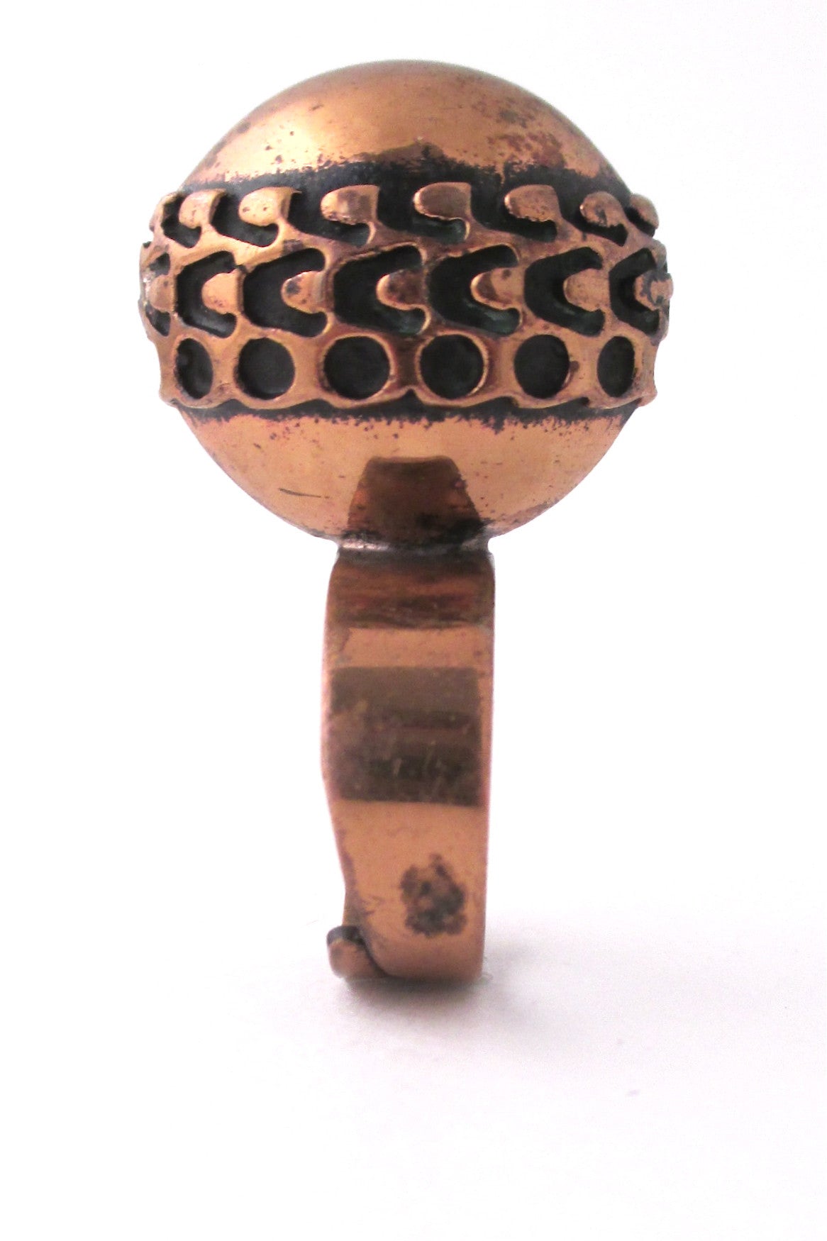 Pentti Sarpaneva Finland vintage bronze large oval ring