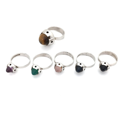 Martti Viikinniemi large tiger eye ring