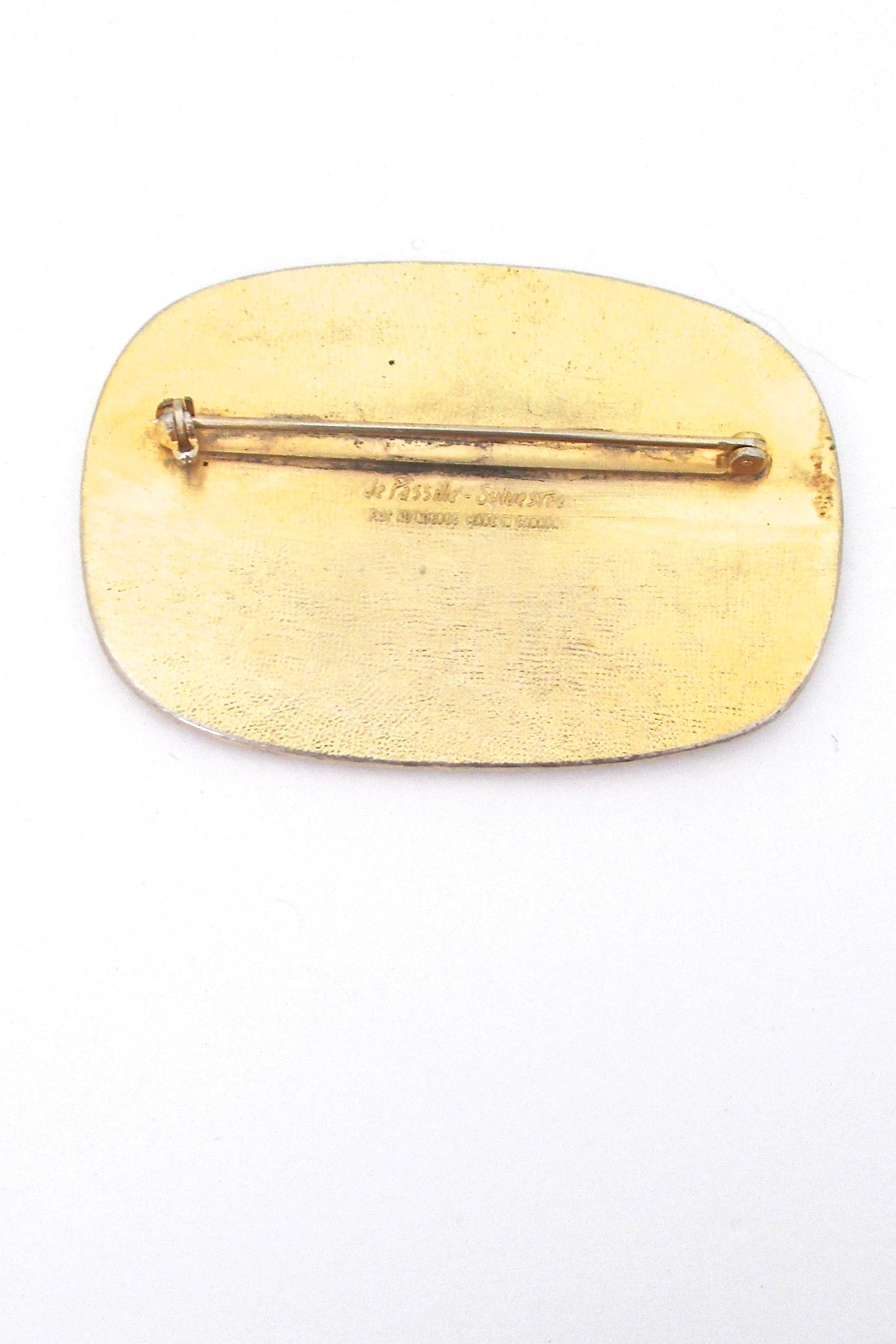 de Passille-Sylvestre 'happy hairdo' brooch