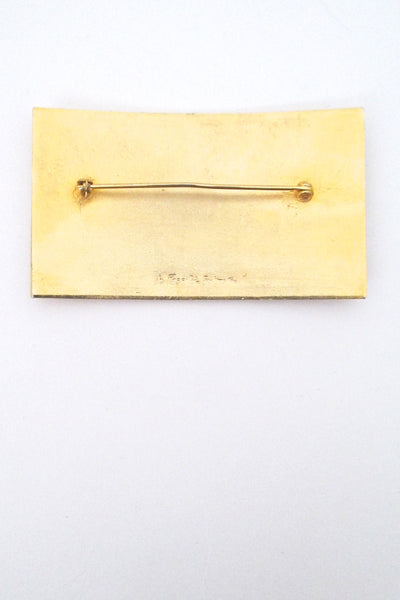 de Passille Sylvestre large 'three flowers' brooch